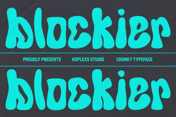 Blockier: The Retro Display Font for Crafters