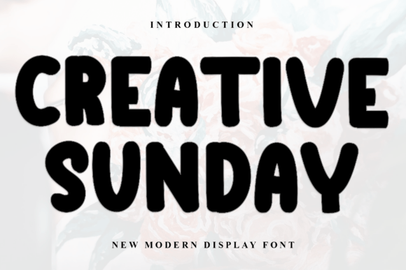 Creative Sunday Font for Bold Campaigns