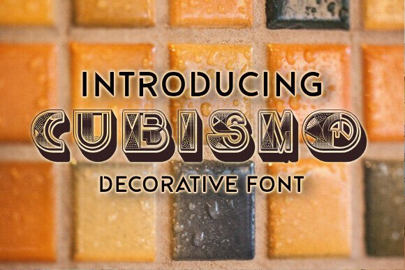 Cubismo: The Display Font for Bold Campaigns