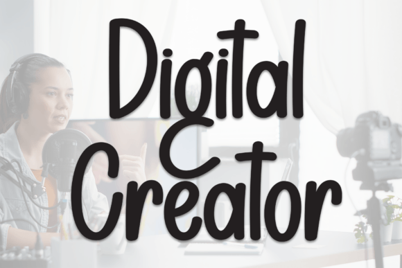 Digital Creator: The Perfect Handwritten Font for Crafters