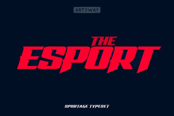 Esport Typeface for High-Impact Web Design