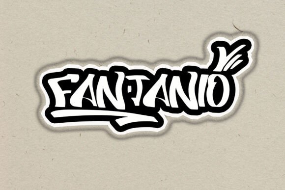 Fantanio Graffiti Font for Bold Craft Designs