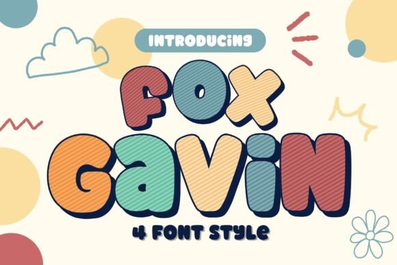 Fox Gavin: A Playful Display Font for Web Design