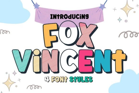 Fox Vincent: A Playful Display Font for Modern Brands