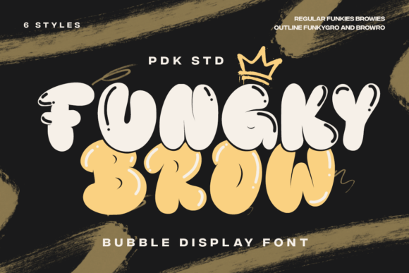 Funky Brow: A Lively Display Font for Web Design