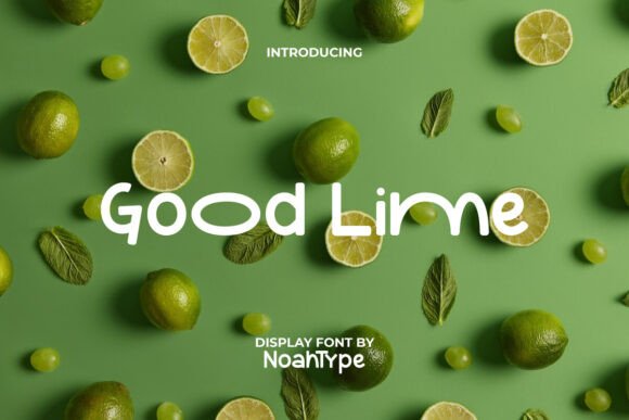 Good Lime Font for Modern Craft Branding