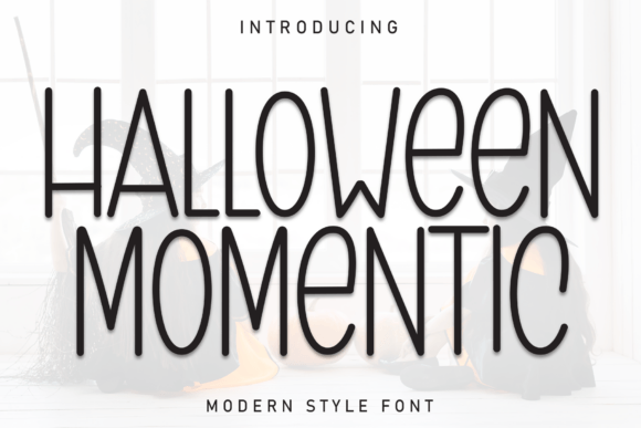 Halloween Momentic: A Playful Display Font for Makers