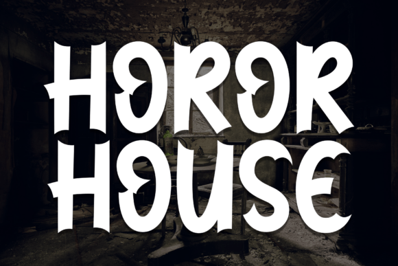 Horor House Font: A Sweet Typeface for Makers