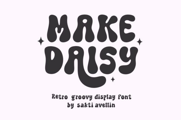 Make Daisy: A Retro Display Font for Modern Web Design