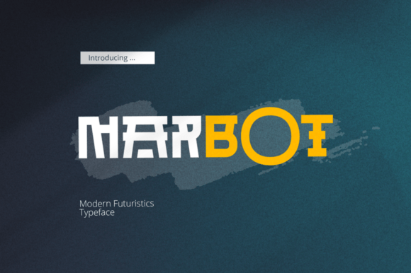 Marbot Font: Modern Display Type for Crafters