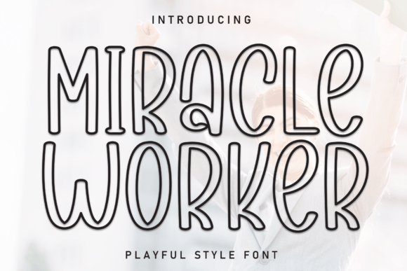 Miracle Worker Font for Handmade Creators