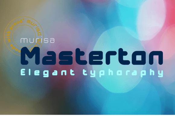 Murisa Masterton: A Unique Display Font for Makers