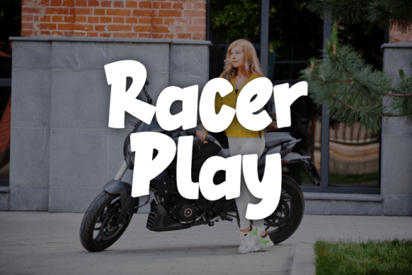 Racer Play: A Bold Display Font for Web Design