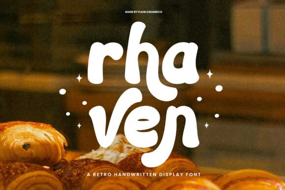 Rhaven Display Font for Crafters