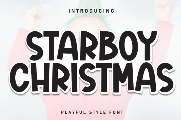 Starboy Christmas Typeface for Digital Campaigns