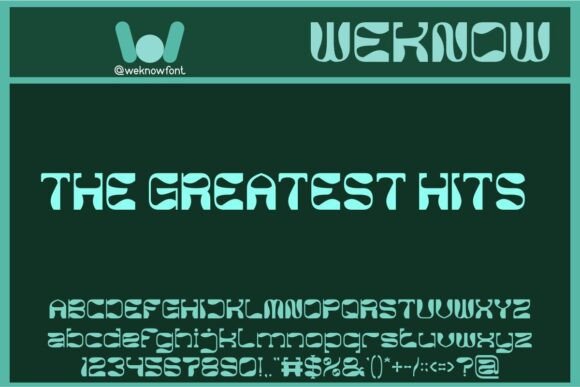 The Greatest Hits: A Vintage-Modern Display Font for Editorial Design