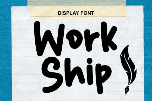 Workship Font Review for Small Business Branding